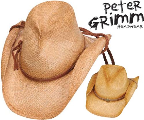 Buy Peter Grimm – Drifters Tea Stained Cowboy BRADY Style Hat
