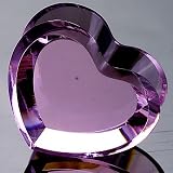 CRYSTAL PINK DOUBLE HEART