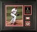 Francisco Rodriguez Los Angeles Angels of Anaheim Framed 8x10 Photograph with Game-Used Baseball Piece & Medallion