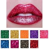 Glitter Kisses -4 Colors of Your Choice, +glitter base and brush