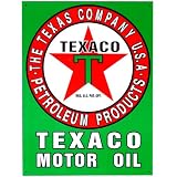 Texaco Motor Oil Metal Sign