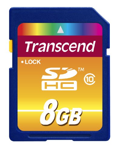 Transcend 8GB Extreme-Speed SDHC Speicherkarte Class 10 (20MB/s)