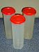 Tupperware Modular Mates 3 Piece Rounds Set w/Red Seals