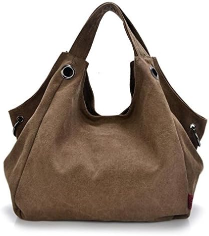 Mjhong Women Big Bags Lady Retro Korea Shoulder Bags Dumplings Style Handbags Coffee