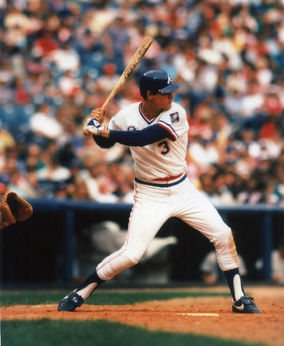 DALE MURPHY ATLANTA BRAVES 8X10 SPORTS ACTION PHOTO (H)