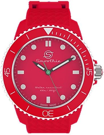 Smoothie Sport Diving RedCherry Collection - RedCherry Men's Swiss Made Watch