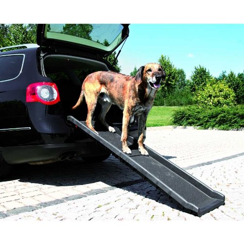 Trixie 3939 Klapp-Rampe, 40 × 156 cm, schwarz