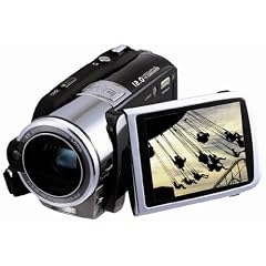 Hyundai HDV-D9 PLUS SD Camcorder (5 Megapixel, 7,6 cm (3 Zoll) TFT LCD Display, HD 720P, 4 fach digitaler Zoom)