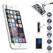 iPhone 6 Plus Screen Protector, cresawis 2-Pack 0.26mm 9H Tempered Glass Screen Protector for Apple iPhone 6 Plus and iPhone 6s Plus 5.5 Inch