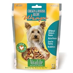 Vitalife Chicken and Banana Recipe Wraps 5.7oz - Dog Treats