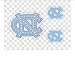 North Carolina Tar Heels - UNC Jeweled Body Art Kit