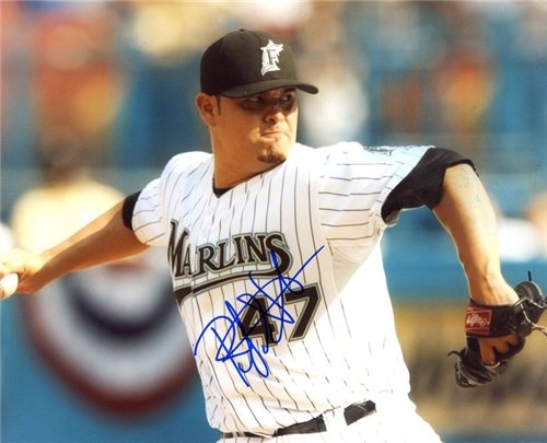 Ricky Nolasco Autographed / Signed 8x10 Photo