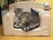 Camel Faux Suede Classic Cat Chair  From ExtraComfort 50x46x34 cm ( 20x18x13 inches)