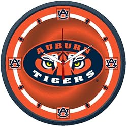Auburn Tigers NCAA Round Wall Clock by Wincraft