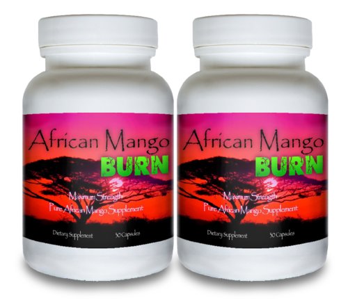 African Mango Burn (2 Bottles) - The Ultimate African Mango Fat Burning, Weight Loss, Appetite Suppressing Diet Pill