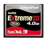 SanDisk CompactFlash 4 GB EXTREME III