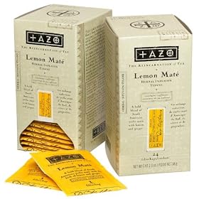 Tazo Lemon Mate Herbal Tea Filterbags with Dispenser, Six (6) 24-Count Filterbags (144 Bags Total)