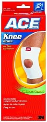 ACE Plus Open Knee Brace with Side Stabilizers Medium, Moderate Support