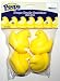 Peeps Novelty Candy Container, Set of 4, Yellow Chicks (1 Set)