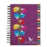 PepperPotBird-On-A-WireSpiralBoundJournal,Bird