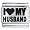 image Laser I Heart Husband Italian Charm Bracelet
