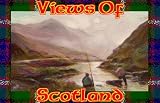 3 inch x 2 Inch (7.5 x 5cm) Clear Acrylic Fridge Magnet Sights of Scotland Fishing In The Highlands Oil Painting