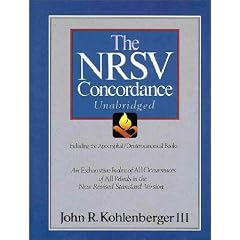 The Nrsv Concordance Unabridged: Including the Apocryphal/Deuterocanonical Books