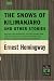 Book The Snows of Kilimanjaro and Other Stories (The Scribner Library)