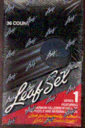 1991 Leaf Set Baseball Cards Series 1 Unopened Hobby Box (36 packs/box, 15 cards/pack- Look for Gold Leaf Rookie Cards, Cards of Hall of Fame Superstars, and more!)