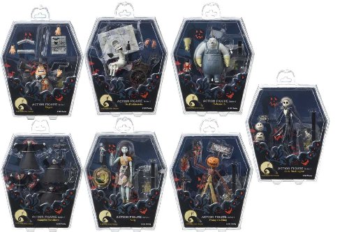 - Tim Burton's the Nightmare Before Christmas Action Figure Series 1 Set 7