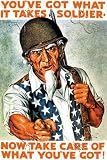Canvas Print, You've Got What It Takes, Soldier - Now Take Care of What You've Got! - 20 x 30