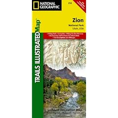 Zion National Park: Trails Illustrated - National Park Maps: NG.NP.214