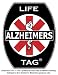 Alzheimers Medical ID Tags 5-pack