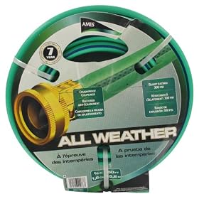 Ames True Temper 50' x 5 8-Inch All Weather Garden Hose #4007878A66 by Ames True Temper