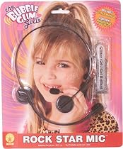 Child's Rock Star Faux Microphone Headset