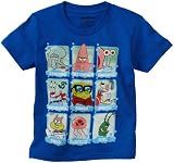 Sponge Bob Squarepants Boys 2-7 Group License T-Shirt