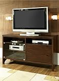 TV Console by Somerton - Brown Walnut w/ Light Dry Brushing (419-29)