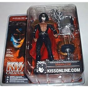 McFarlane Eric Carr KISS Kiss Creatures The Fox 6 Inch Action Figure by KISS