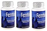 3 Femtia Sexual Enhancer for Women. Increase Sexual Energy and Pleasure 3 Months Supply