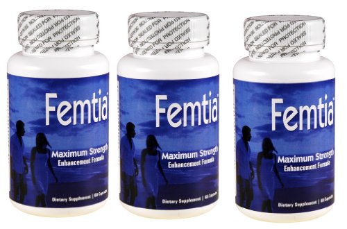 3 Femtia Femtia Enhancer for Women. Increase Romantic Energy and Physical Pleasure 3 Months Supply