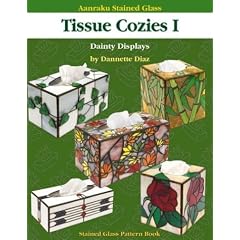 Aanraku Stained Glass Pattern Book Tissue Cozies 1