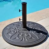 Galtech 75-lb. Cast Aluminum Umbrella Base Color - Desert Bronze