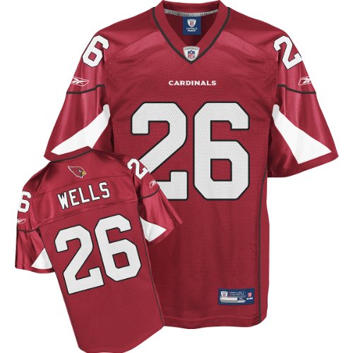 Reebok Arizona Cardinals Chris Wells Replica Jersey Medium