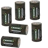 Moultrie 6 D-Cell Alkaline Game Camera Batteries - New