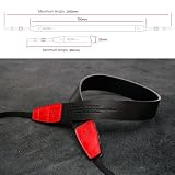 Chic 35 EtsHaim Shoulder Strap (Black) for Canon EOS 60D 18 MP CMOS Digital SLR Camera