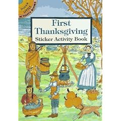 First Thanksgiving Sticker Activity Book (Dover Little Activity Books)