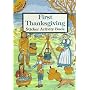 First Thanksgiving Sticker Activity Book (Dover Little Activity Books)