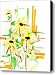 BLACK EYED SUSANS Canvas Print / Canvas Art - Artist Teddy Campagna