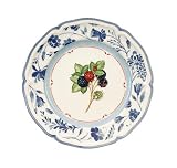 Villeroy & Boch Cottage Blue Stencil Rim Salad Plate