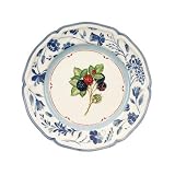 Villeroy and Boch Cottage Blue Stencil Rim Salad Plate by Villeroy & Boch